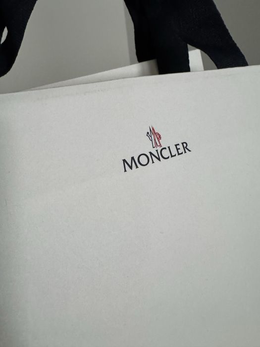 Пакет moncler монклер оригинал упаковка подарочная
