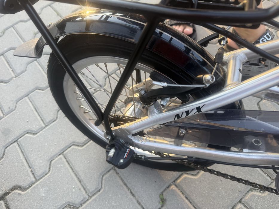 2 rowery 14 składaki 3 biegi aluminiowe
