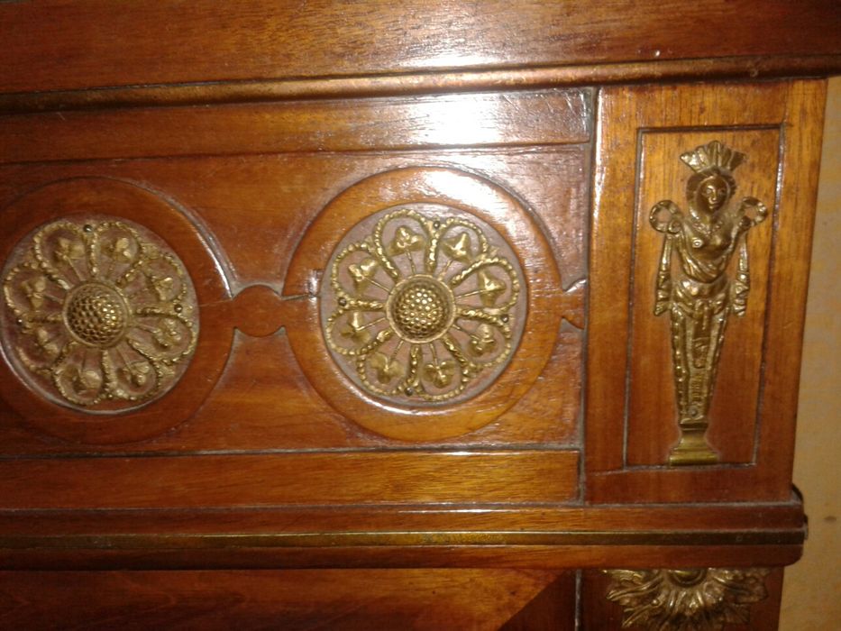 Кровать антикварная 19 век бронза Царская россия