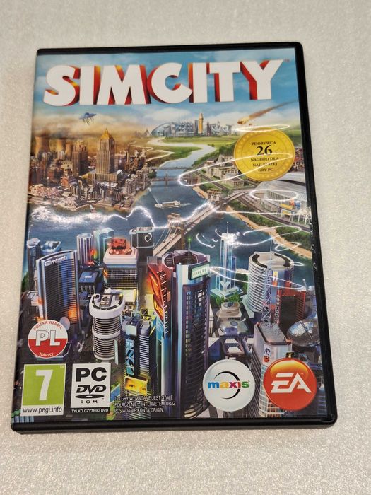 SimCity - gra PC DVD