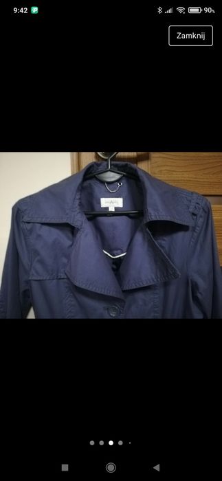 Płaszcz trencz Taranko rozm 36 wiosna  płaszczyk