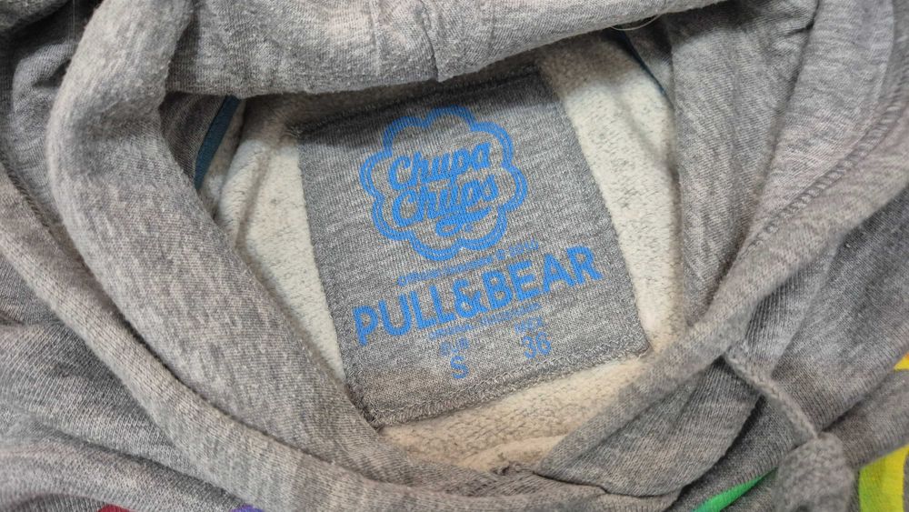 bluza szara chupa chups pull&bear damski S 36 musthave C 65