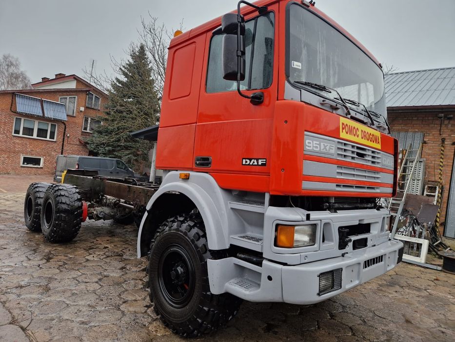 DAF XF 95 6x6 do zabudowy rama