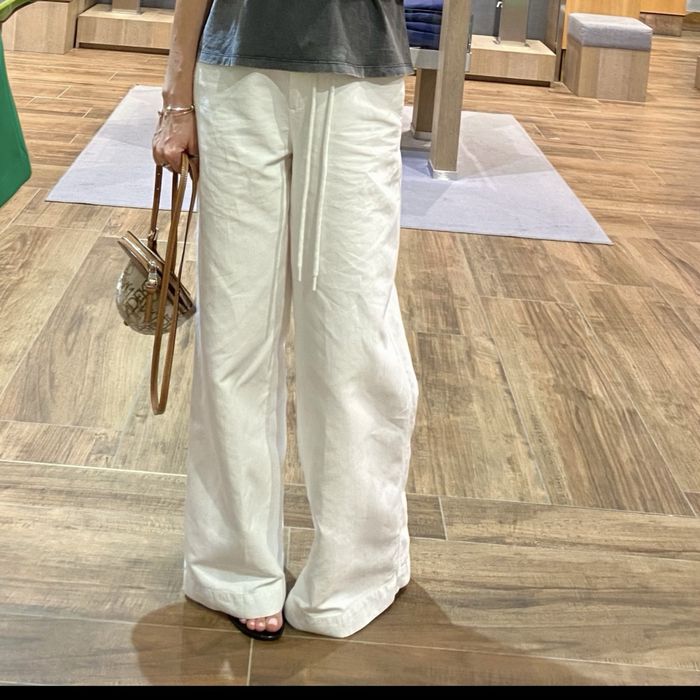 Білі брюки Massimo Dutti