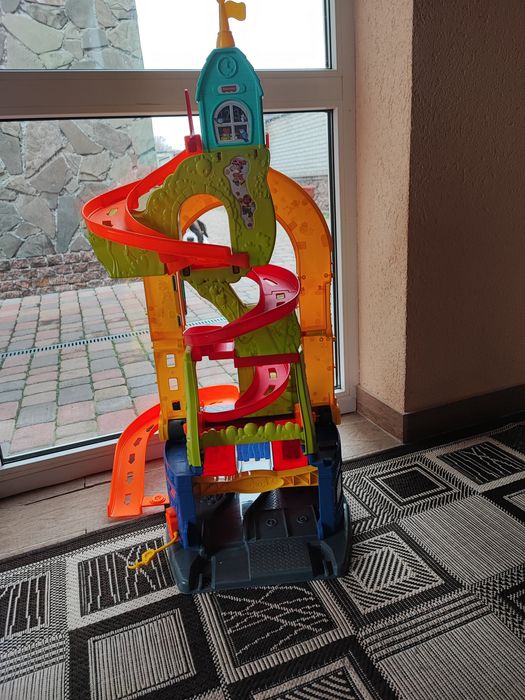 Fisher price, Little People, skyway, небоскреб,