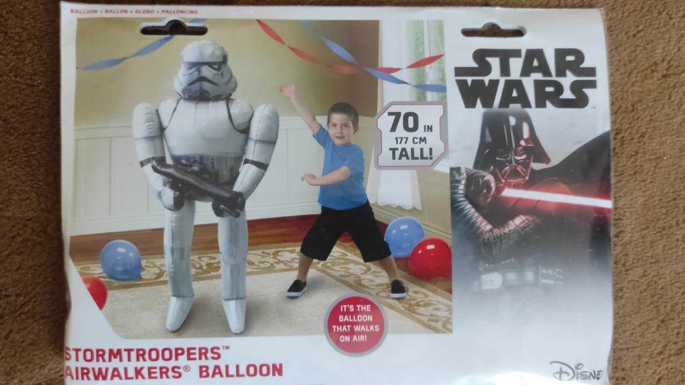 Кульки надувні Штурмовик StarWars. 177 см.