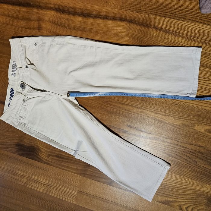 Białe jeansy 3/4 roz 36