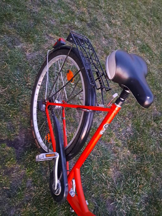 Rower miejski Herkules 28" z fotelikiem