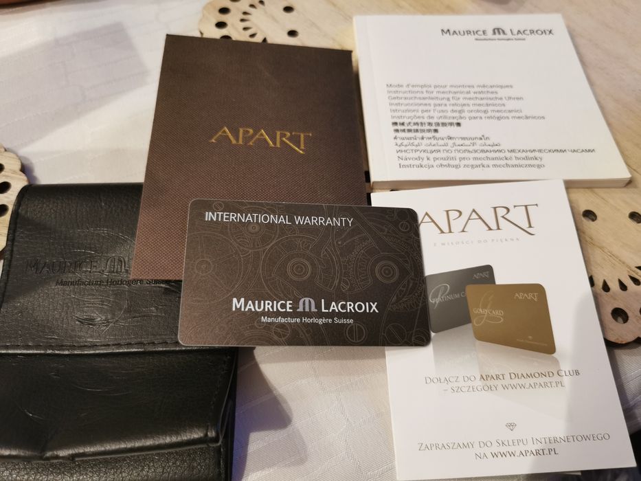 Zegarek męski Swiss Made Maurice Lacroix Les Classiques Manual