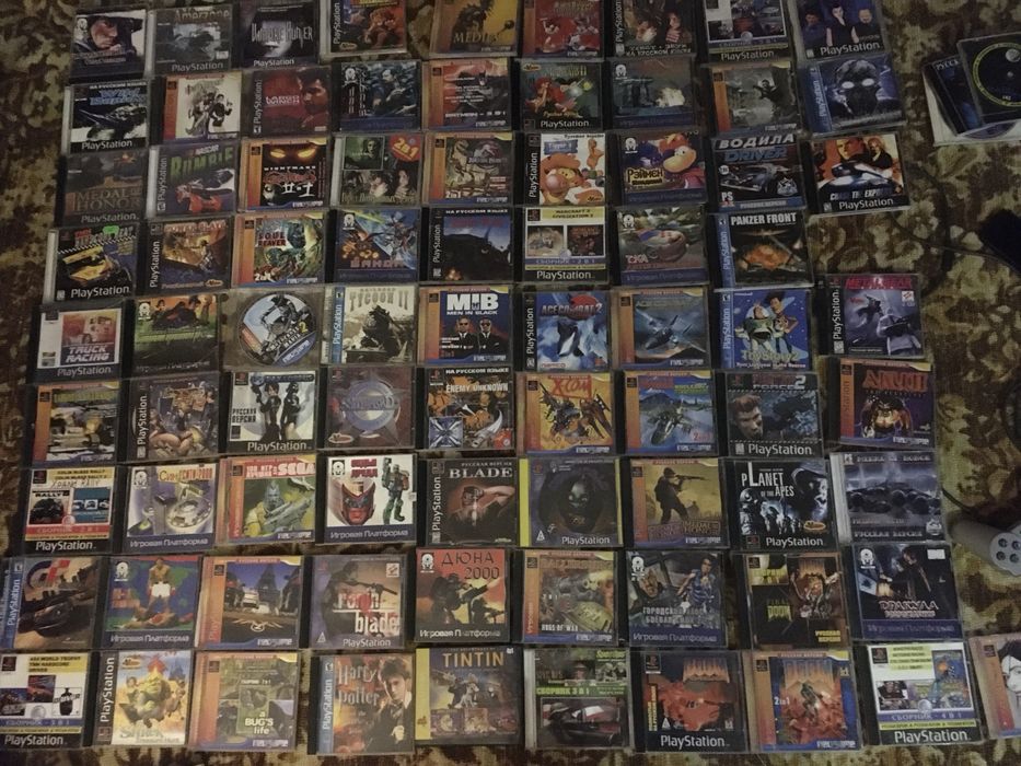 ігри диски для Sony Playstation 1 One Лот