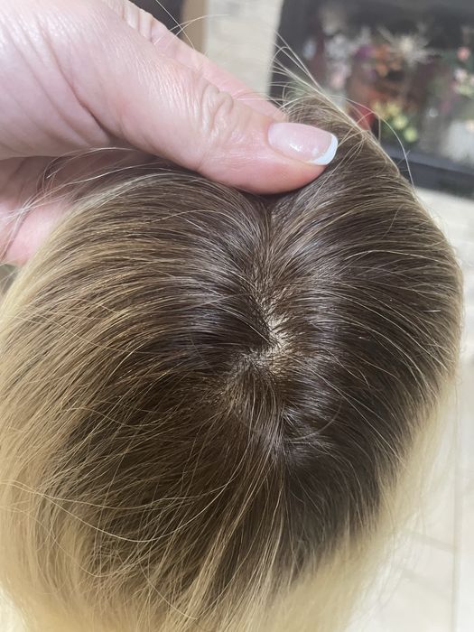 Накладка с натуральных волос