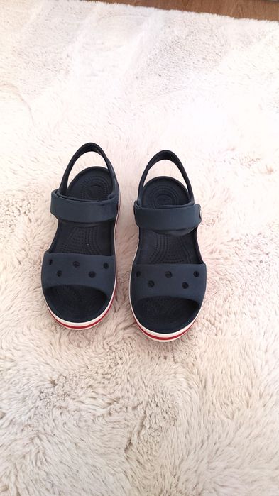 Crocs sandały rozm J1 32 33 stan BDB