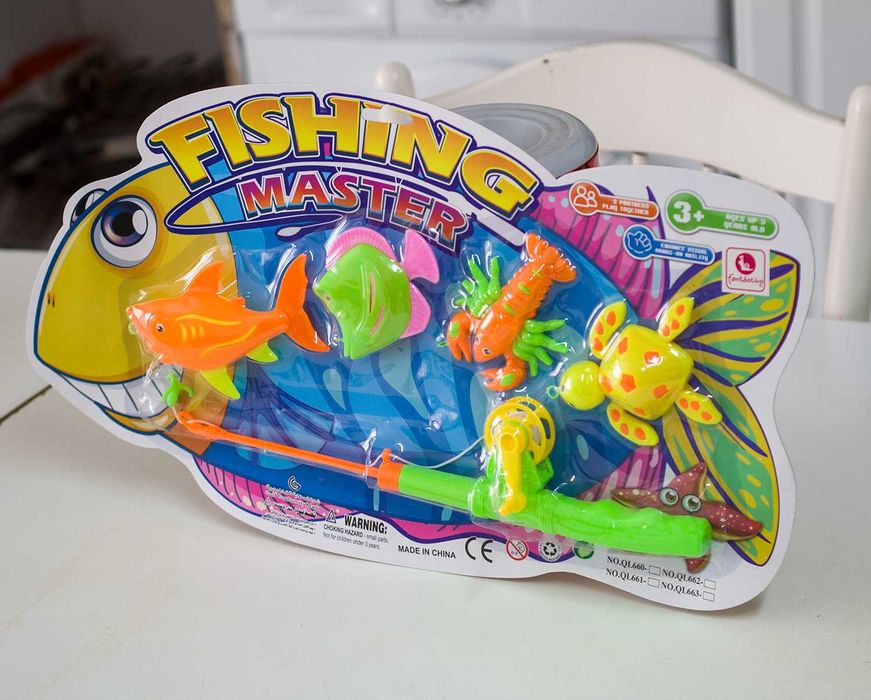 Cana Pesca Infantil  Animais mariItimos
