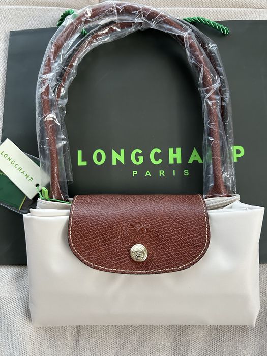 Longchamp torebka kremowa M
