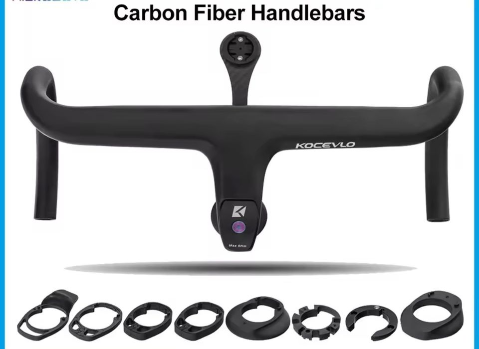 Guiador KOCEVLO K04 Carbon Handlebar SET 380-115MM