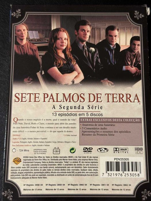 Sete Palmos de Terra (A Segunda Série) (5 DVD)