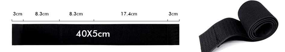 Cinto organizador porta-bagagens com velcro - 40cm