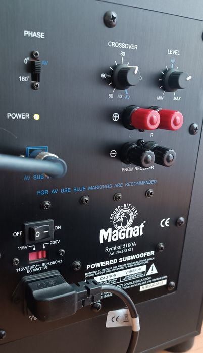 Magnat Symbol 5100A aktywny subwoofer