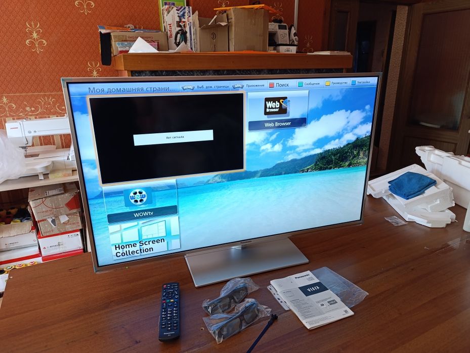 Телевизор Panasonic Viera TX-LR42ET60 діагональ 42 smart tv 3D Wi-Fi