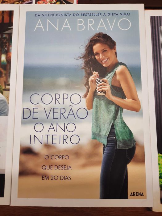 Livros de Culinária Saudável, Gravidez e Maquilhagem (Ana Bravo, Carmen Ferreira, etc.)