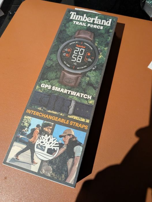 Relógio Smartwatch Timberland trail force novo