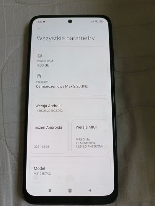 Xiaomi Redmi Note 10, 4/128 GB.