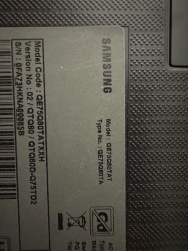 Noga do tv Samsung q80