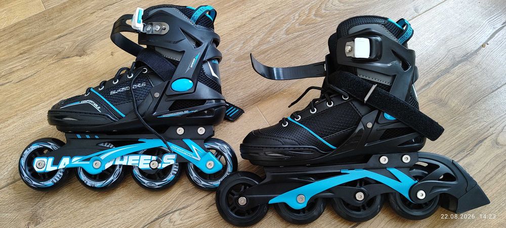 Rolki Blackwheels 38, raz używane