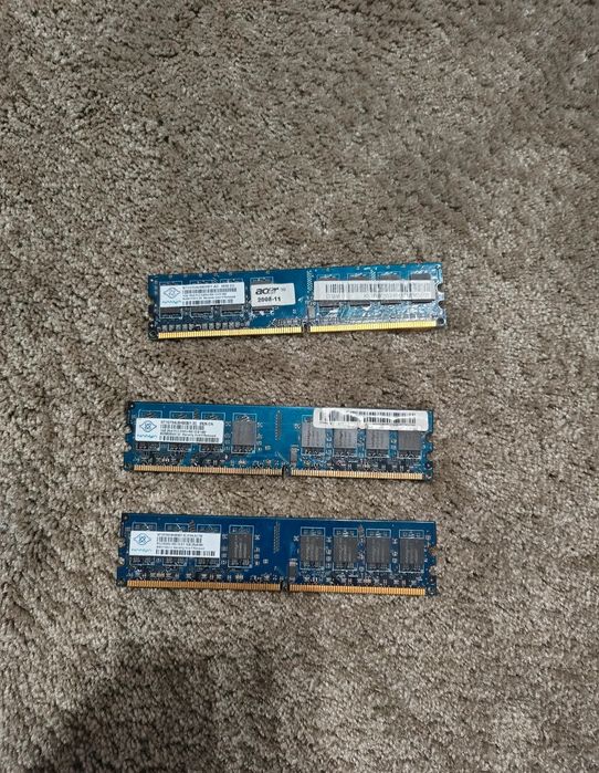 Ram DDR2 3gb (3x1gb) nanya