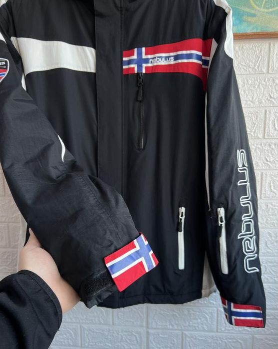 Гірськолижна тепла куртка Nebulus зимова на мембрані чоловіча рХЛ