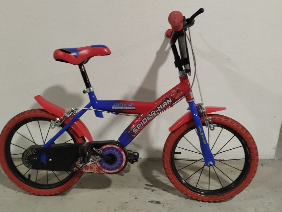 Bicicleta de Menino 16 polegadas Spider-Man