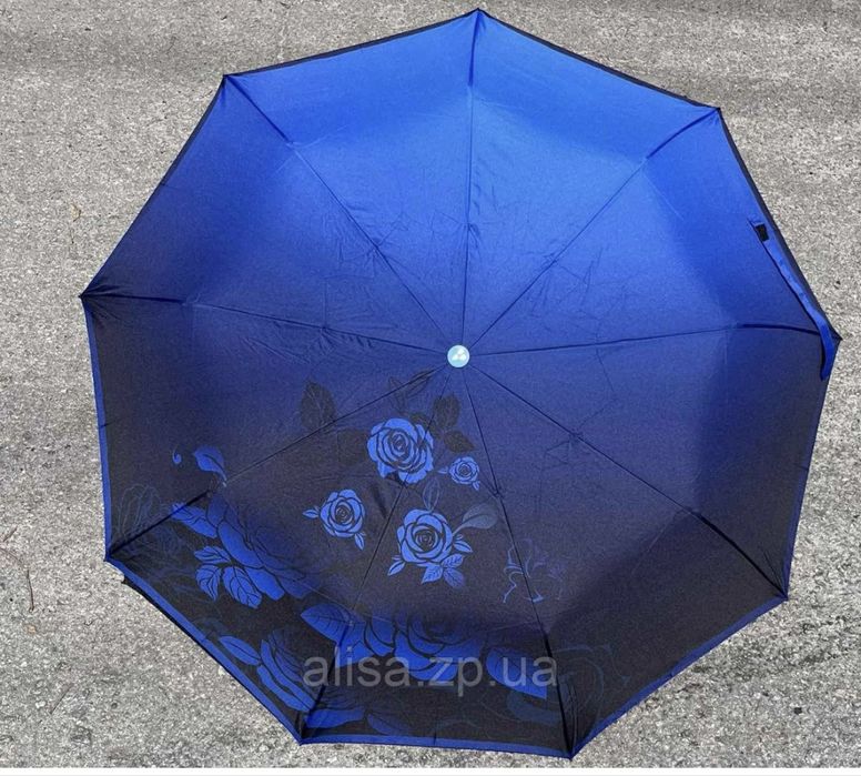 Парасолька напівавтомат в 3 складання