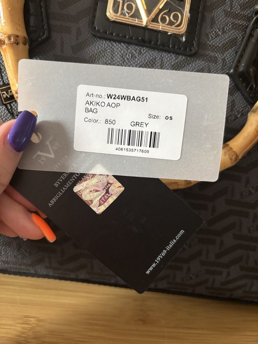 19v69 Italia Versace Akiko Aop Bag torebka kuferek