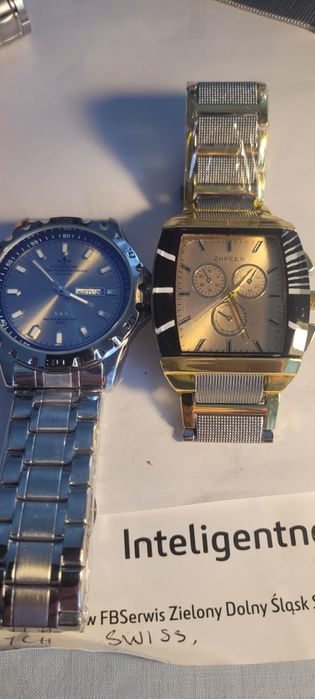 2 zegarki kwarcowe Nowe
