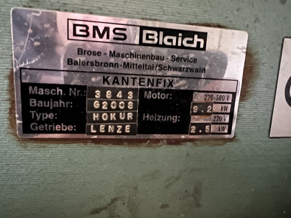 Okleiniarka bms blaich sprawna