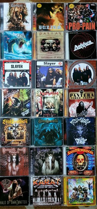 HEAVY METAL ROCK -5•CD диски •Дискографии легендарных РОК Групп •Объявление-5•