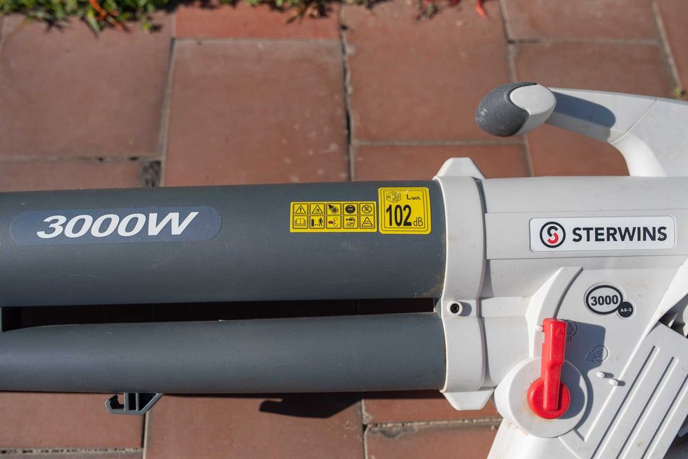 Soprador/Aspirador de Folhas Sterwins 3000W