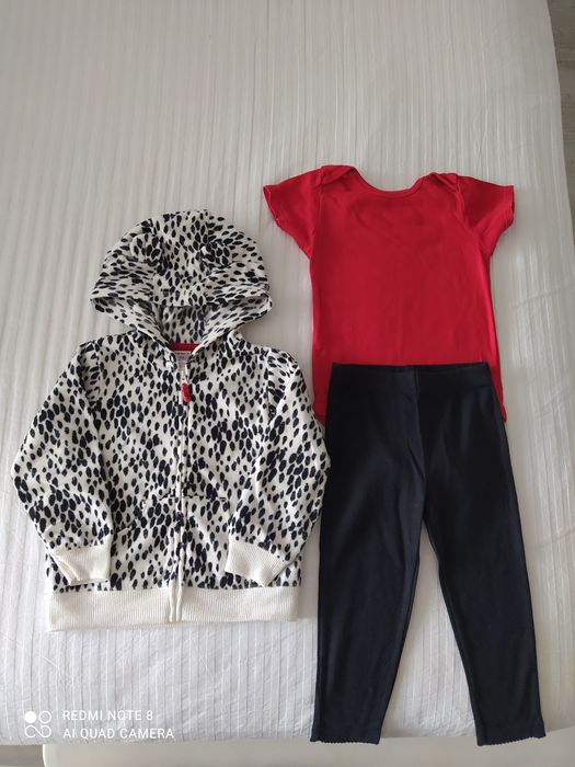 Костюм Carter's, теплий комплект трійка Carters, набір Картерс 86-92