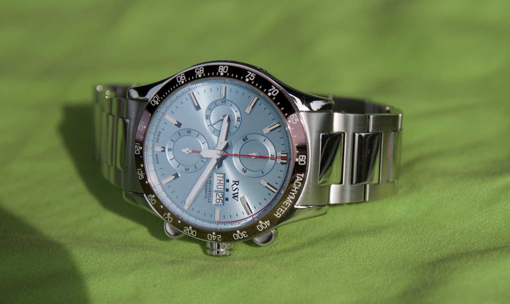 Chronograf RSW, La Neuveville. ETA Valjoux 7750.