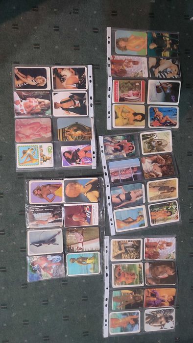 80 calendários eróticos antigos
