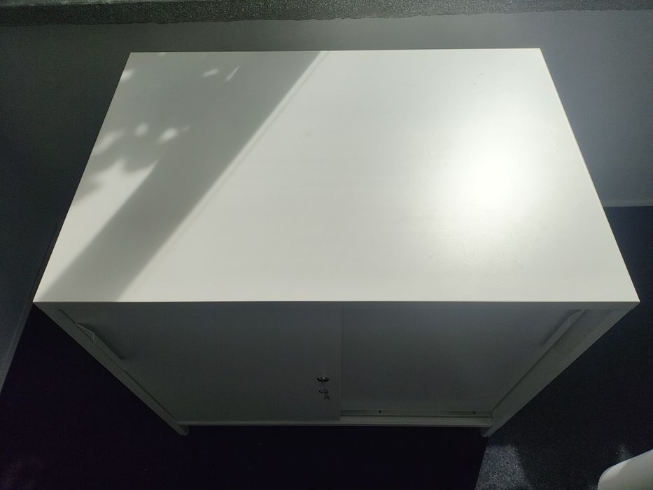 Szafka Ikea TROTTEN metalowa biała