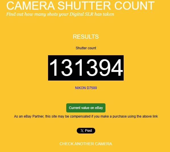 Цифровий фотоапарат Nikon D7500