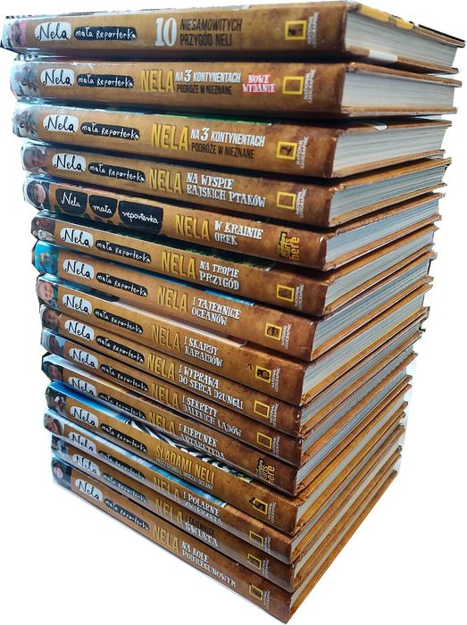 NELA MAŁA REPORTERKA zestaw 15 tomów