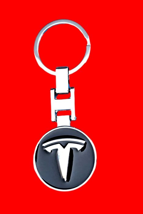 NOWY Breloczek TESLA brelok do kluczy kluczyka zawieszka wisiorek