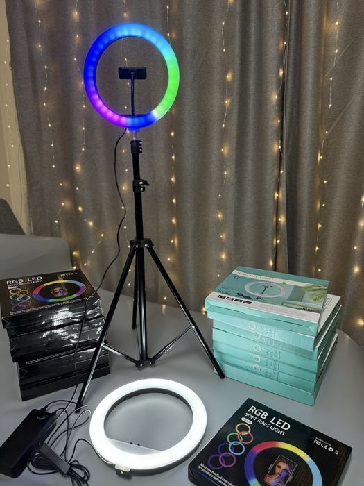 Кільцева лампа  , RGB , кольцевая лампа , свет