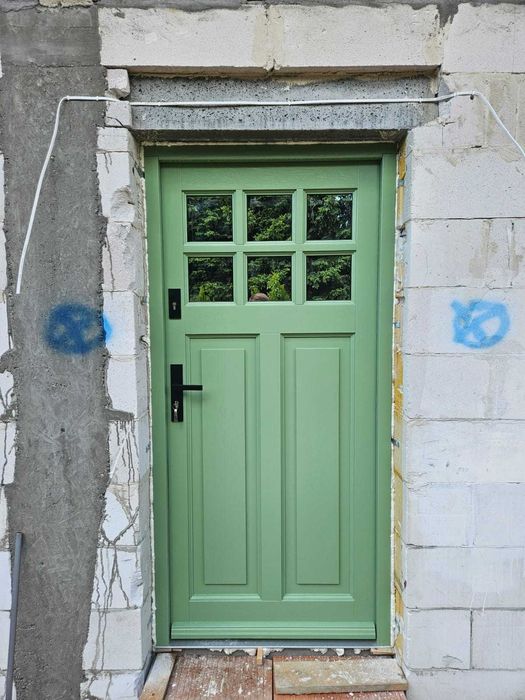 Drzwi zewnętrzne drewniane, CZYSTE POWIETRZE, Cała Polska