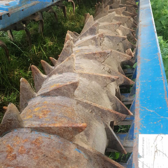 rabe werk 2,5m  brona aktywna wirowa agregat siewny