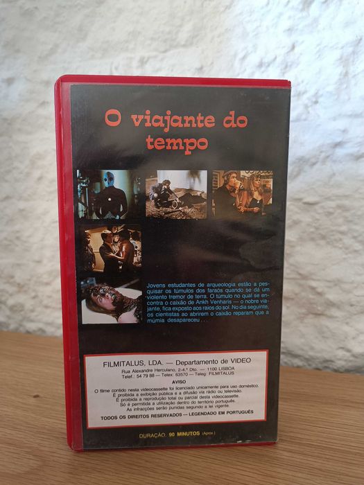 Filme VHS O Viajante do Tempo (Time Walker)