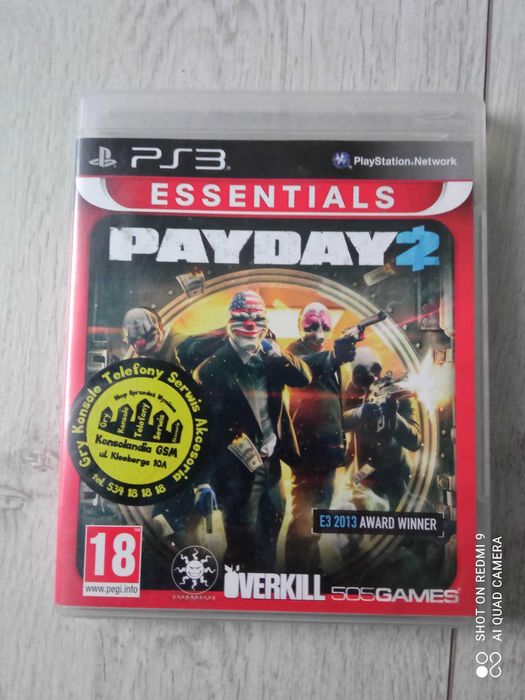 Pay Day 2    PS3