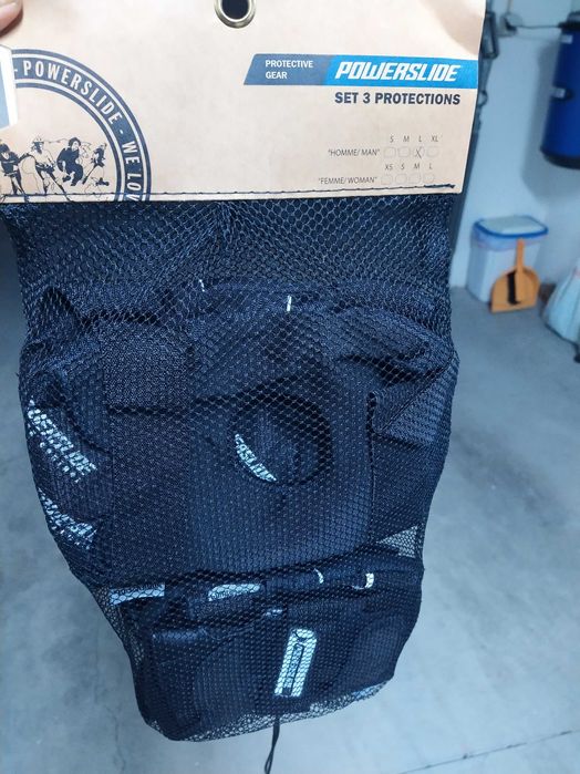 Conjunto de proteção para patins/skate